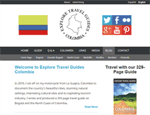 Tablet Screenshot of gotocolombia.com